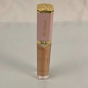 Too Faced Rich & Dazzling High-Shine Sparkling Lip Gloss – Sunset Crush (0.25 oz